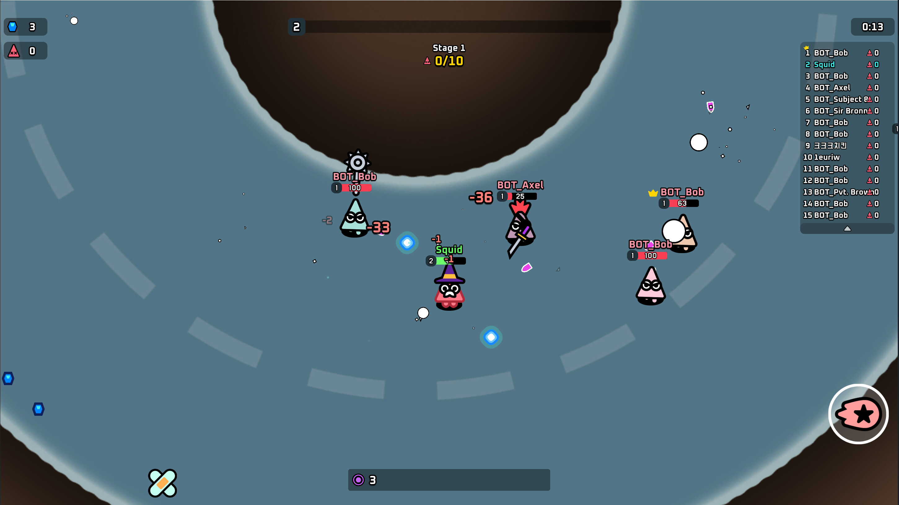 SQUIDWAR: PvP ROGUELIKE screenshot 3