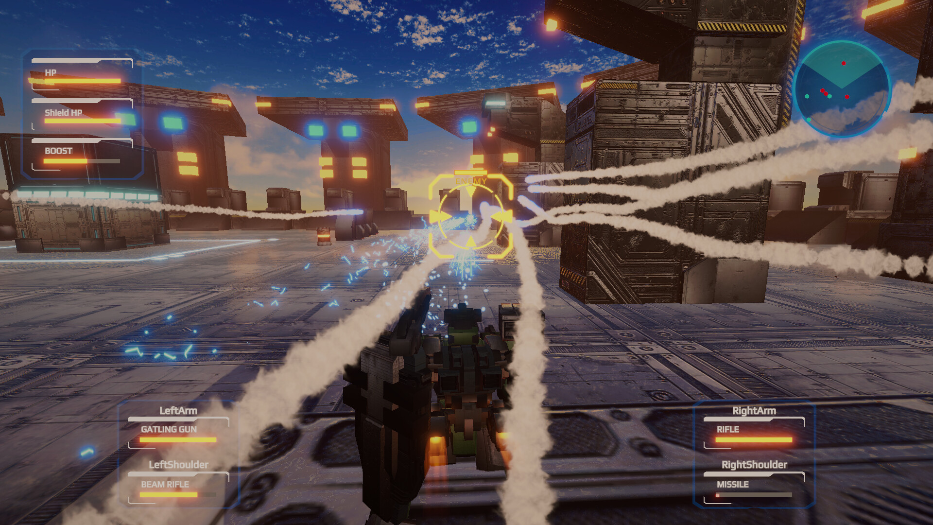 SteelMechBattle screenshot 2