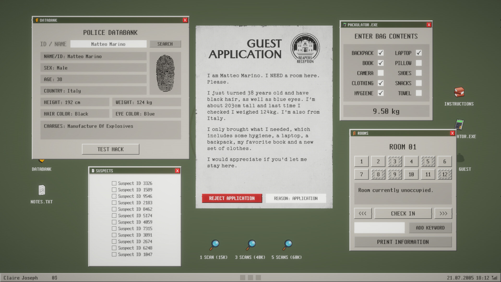 Reapers Reception screenshot 3