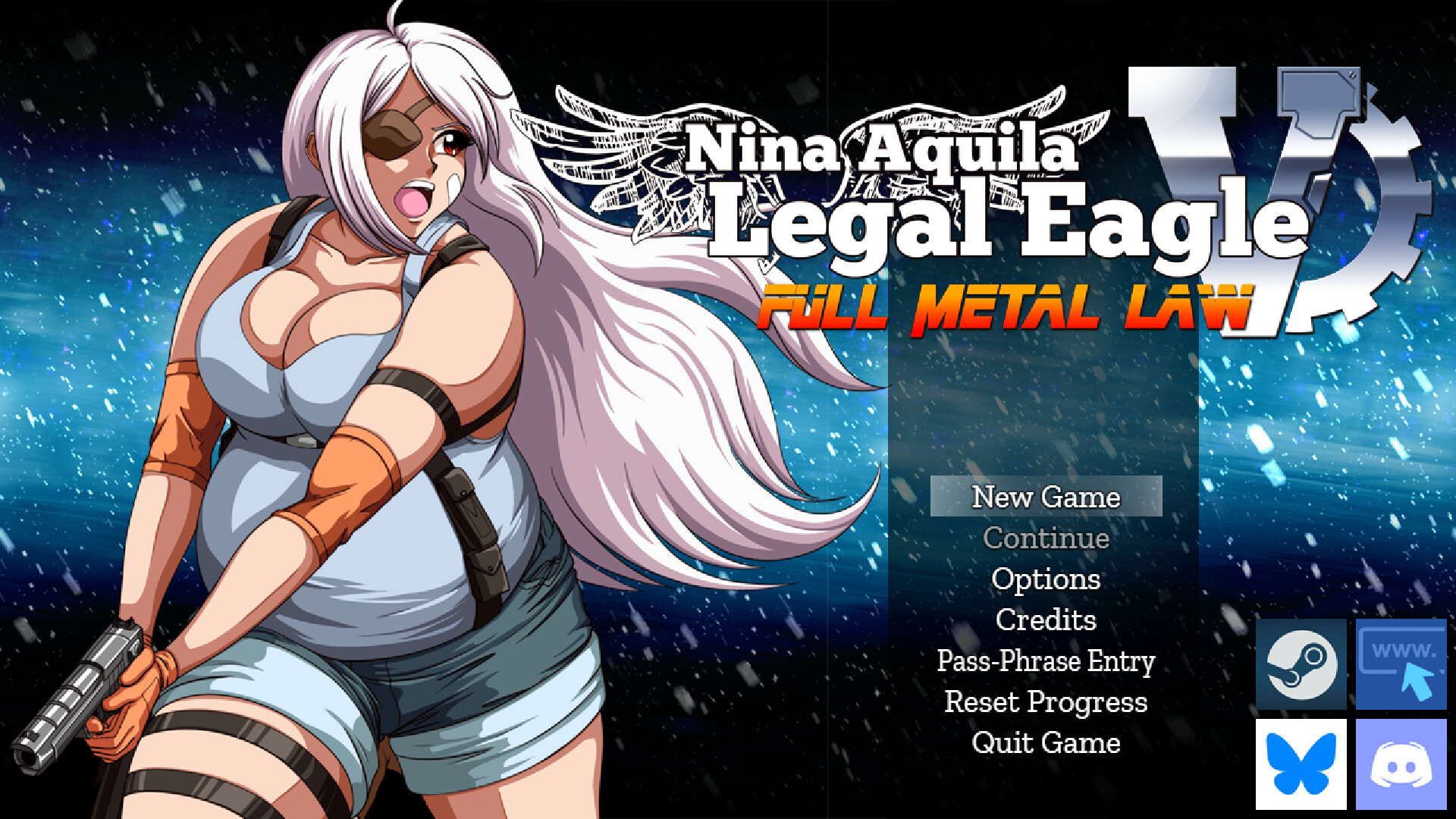 Nina Aquila: Legal Eagle, Chapter V: Full Metal Law screenshot 1