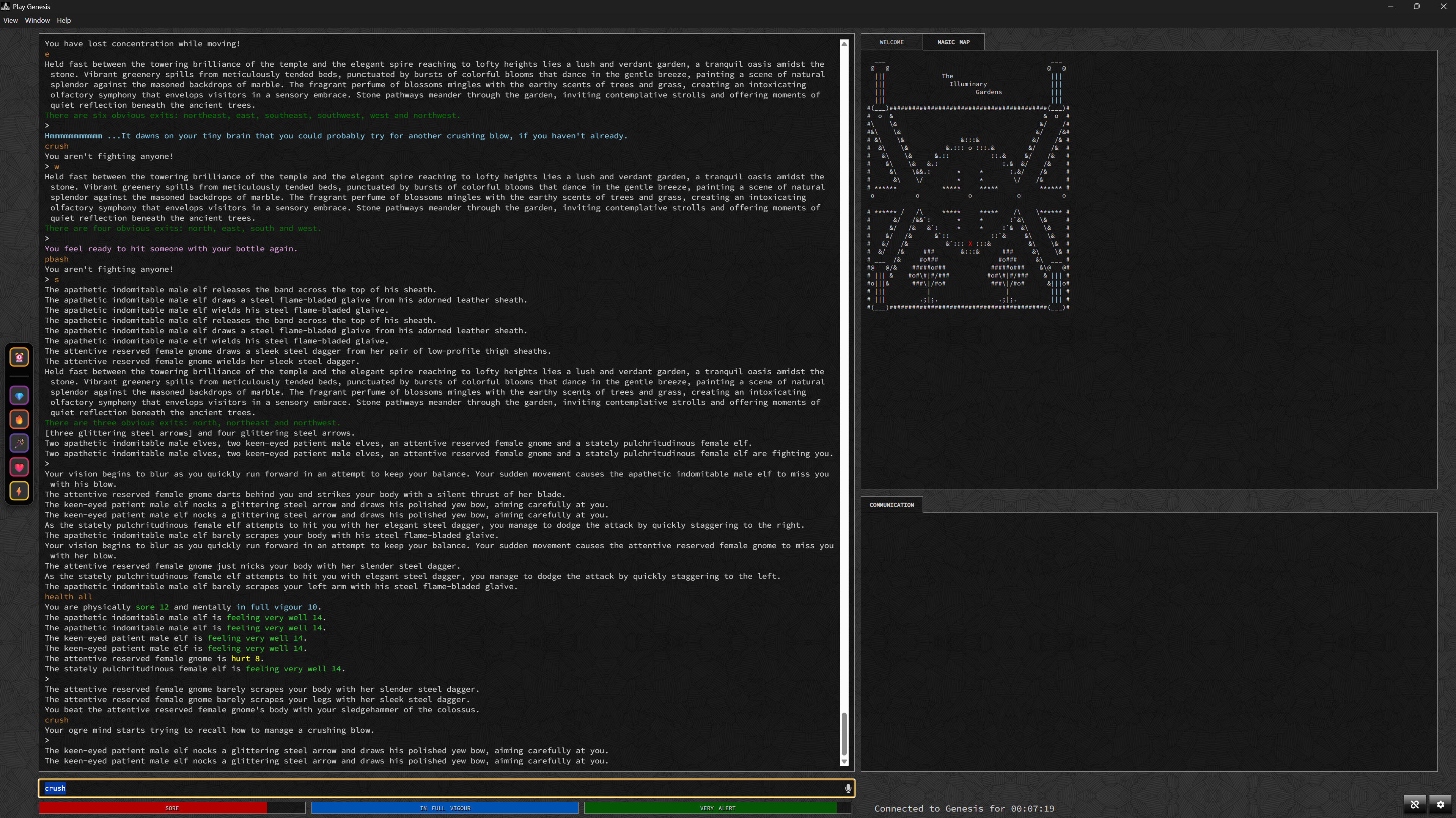 Genesis - The Original LPMud screenshot 4