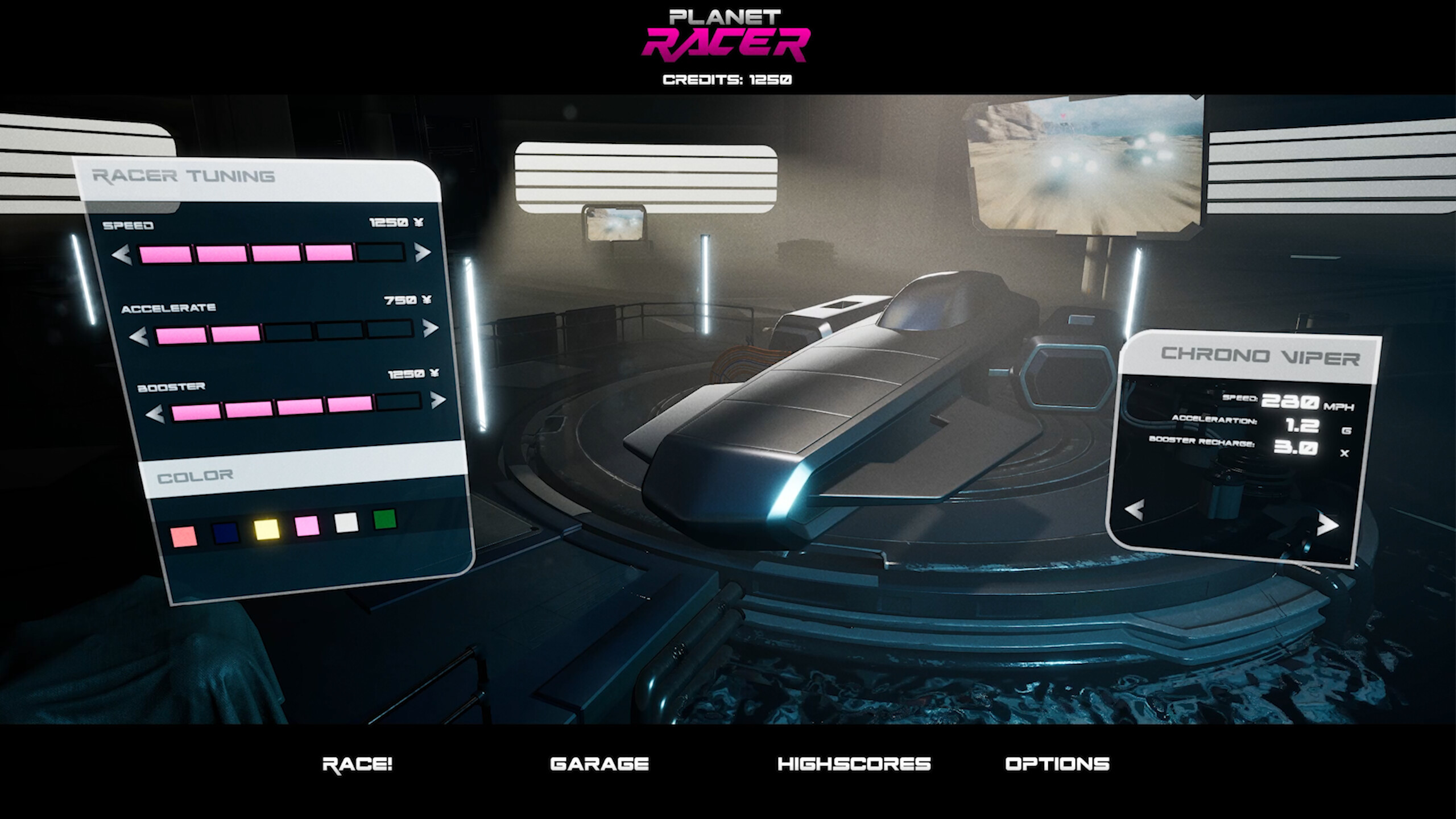 Planet Racer screenshot 2