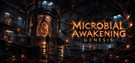 Cover art from Microbial Awakening: Genesis