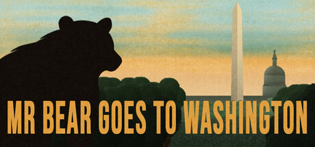 Cover art from Mr Bear Goes to Washington