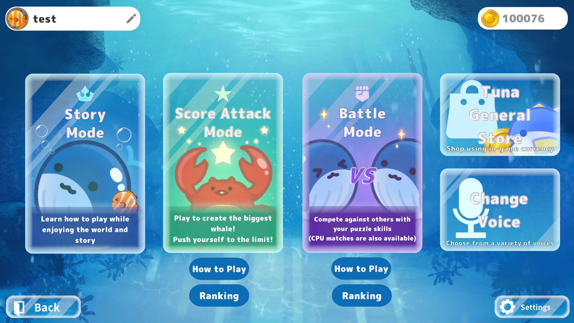 WhaleGameOnline O-CEANS screenshot 4