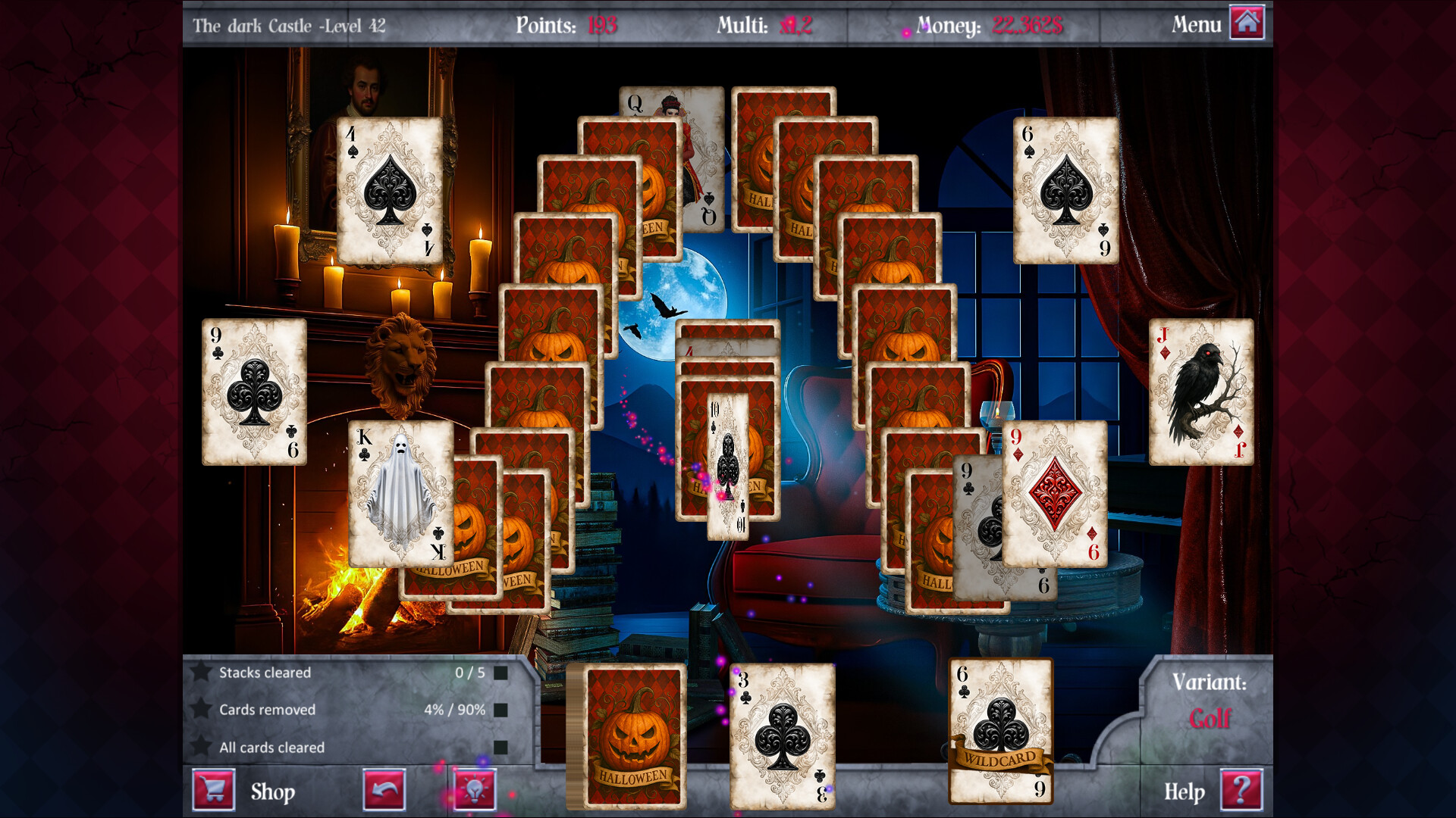 Eternal Night - Spooky Solitaire trailer