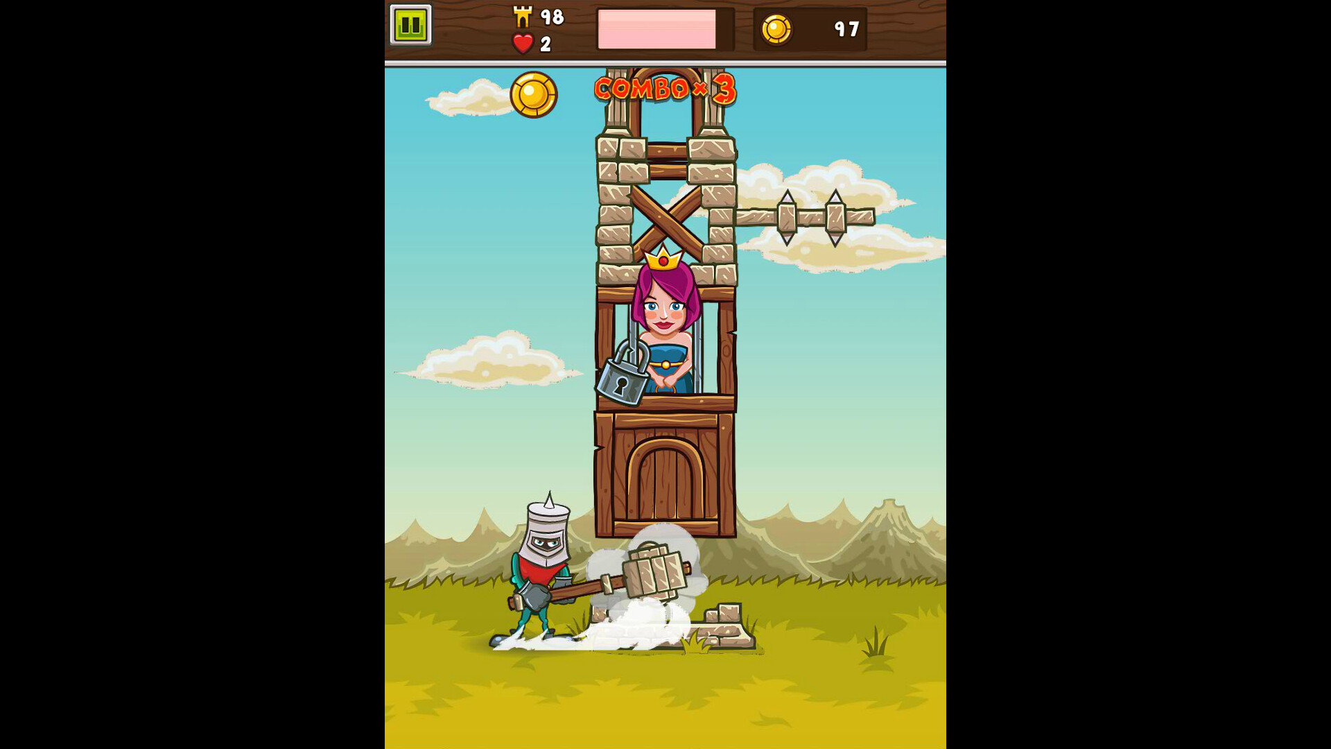 Tower Crusher trailer