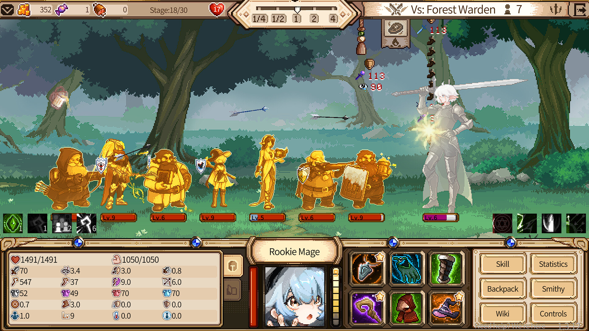DichrowarMelee screenshot 3