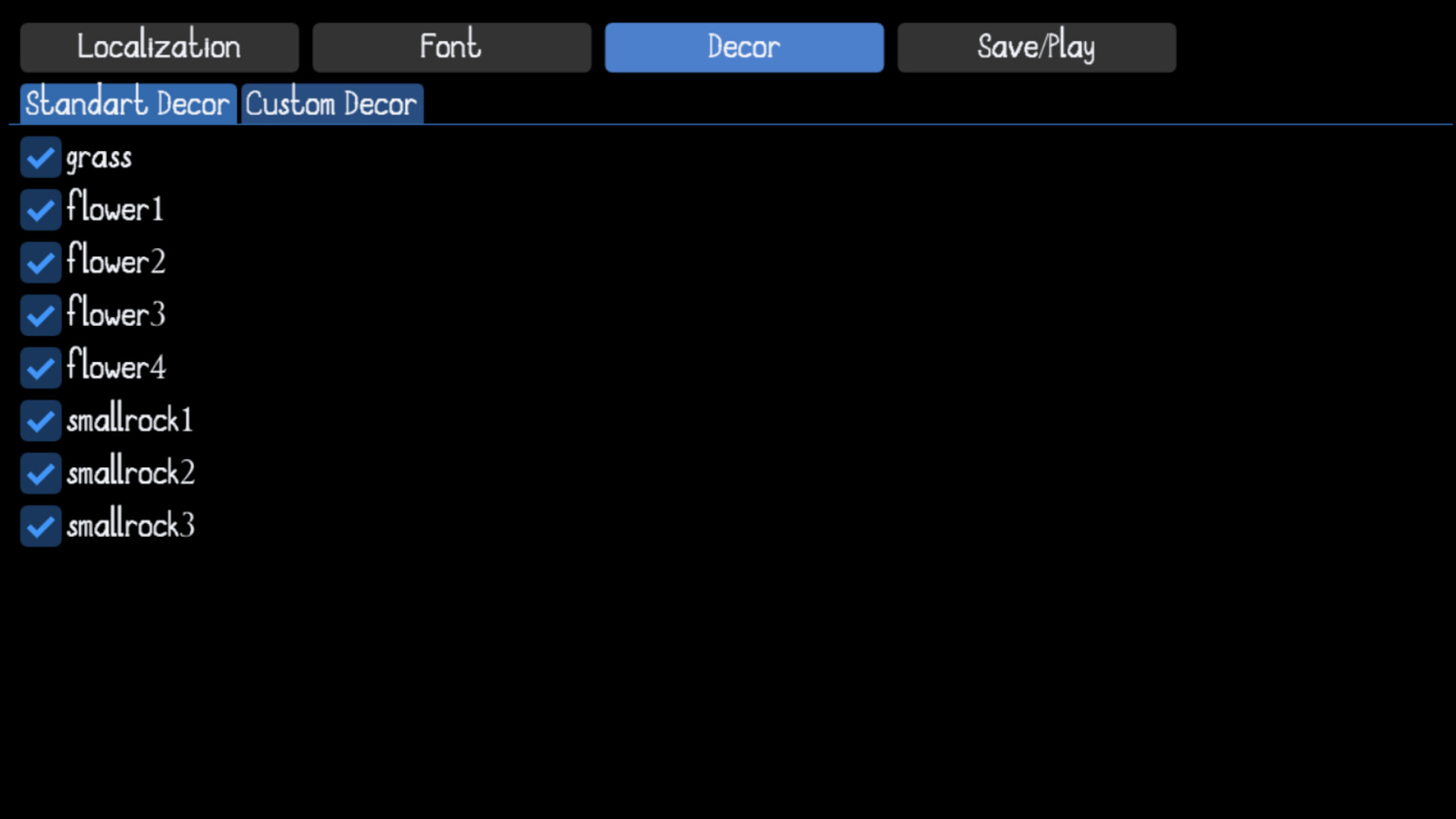 SENSE: The Game Customizer screenshot 4