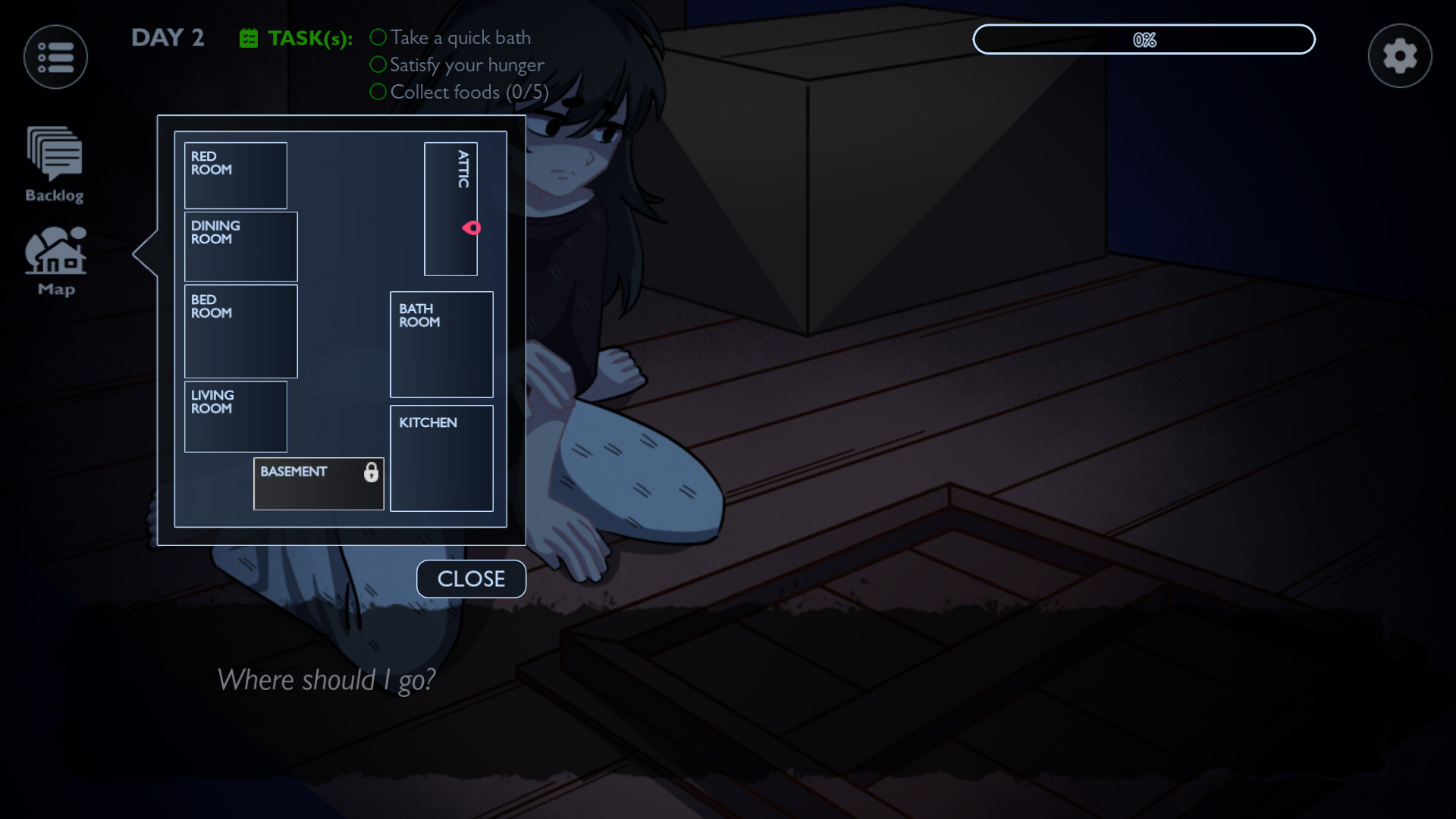 Girl in the Attic screenshot 2
