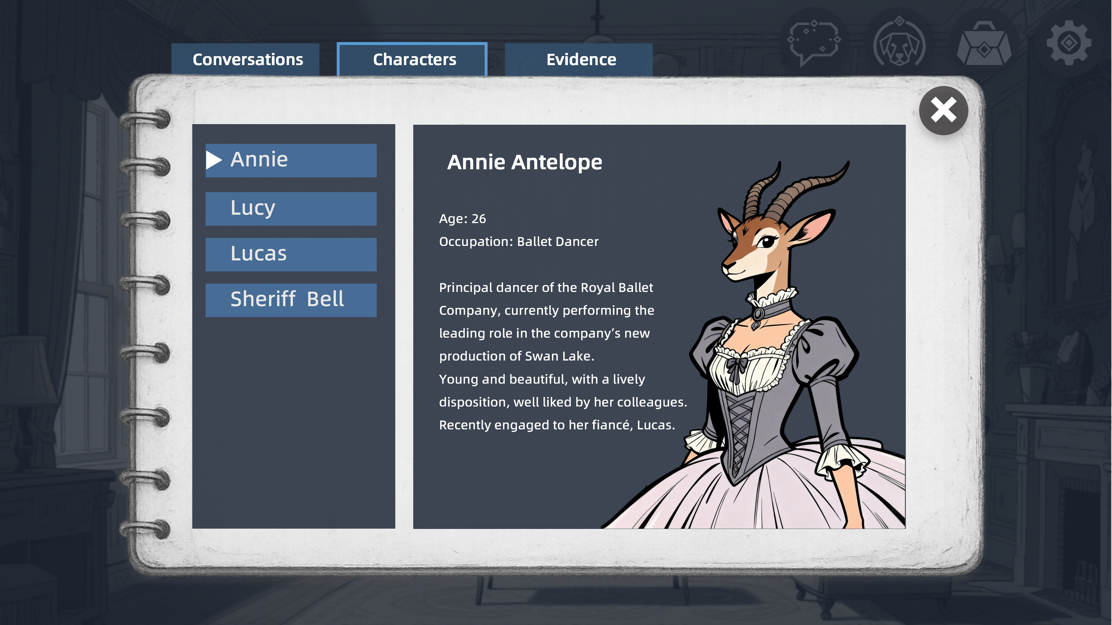 The Wild Detective: The Hound of the Foggy City screenshot 5