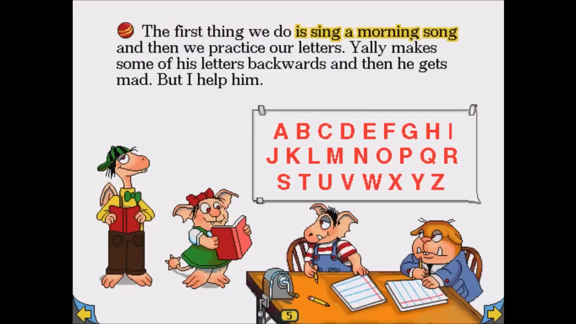 Little Monster at School screenshot 2