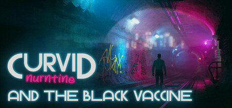 Cover art from Curvid Nurntine and the Black Vaccine