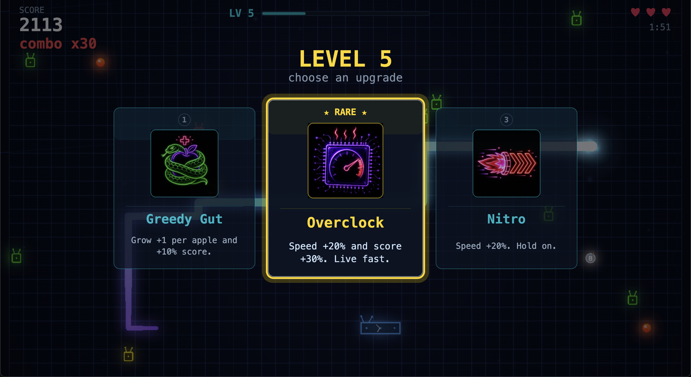 Snake Fusion screenshot 2
