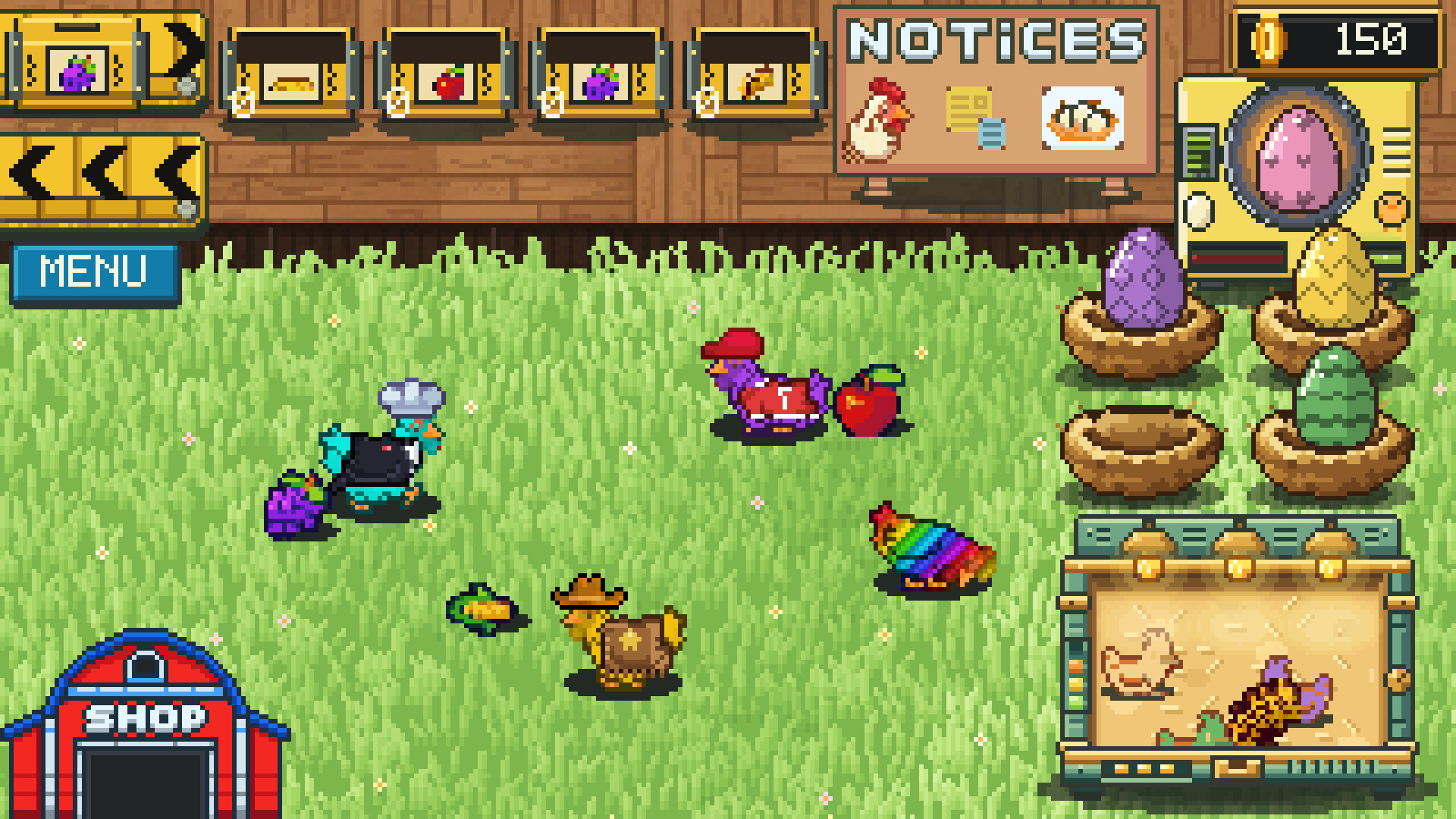 Rainbow Chickens screenshot 3