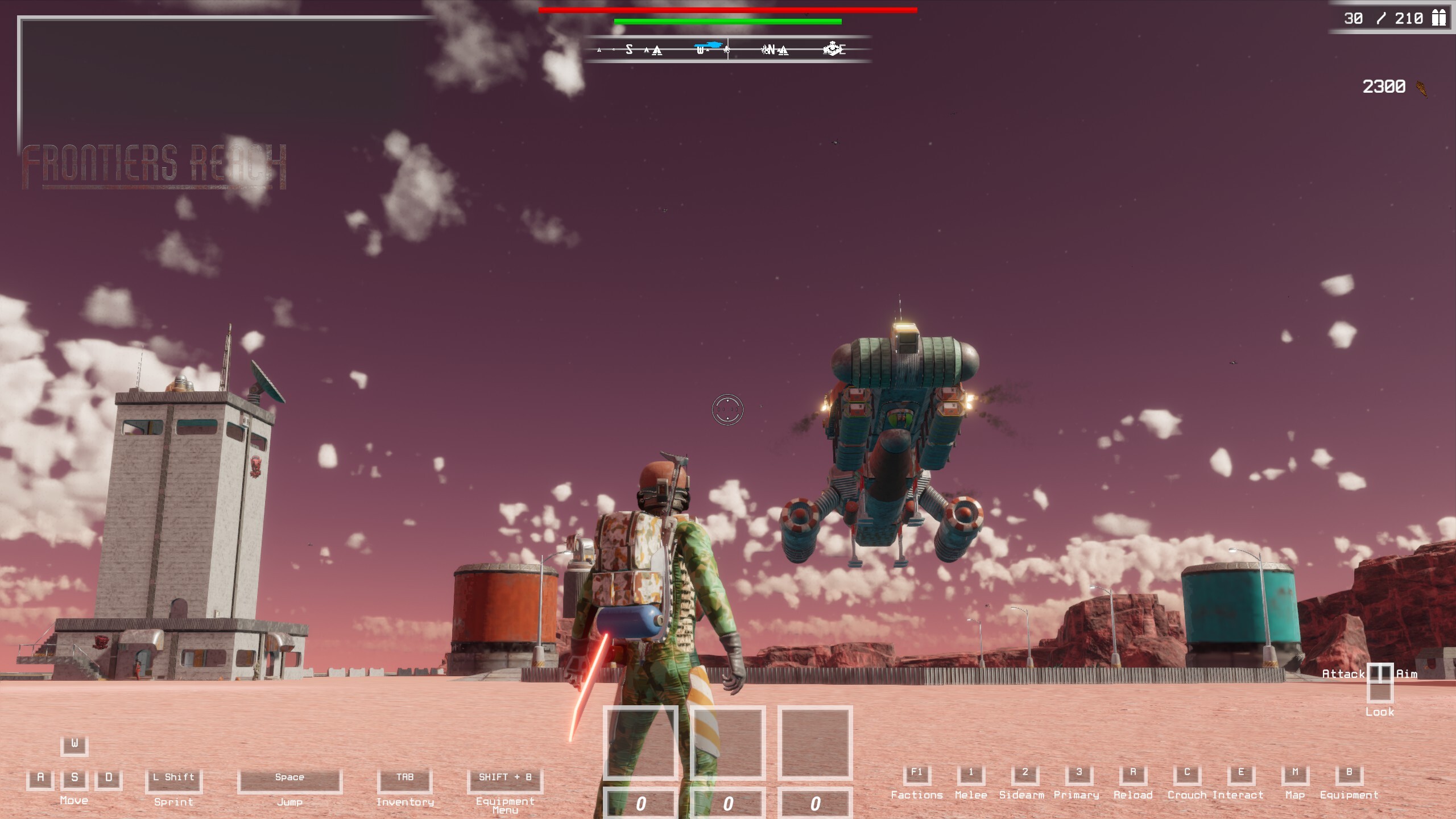 Frontiers Reach : Mercenaries trailer