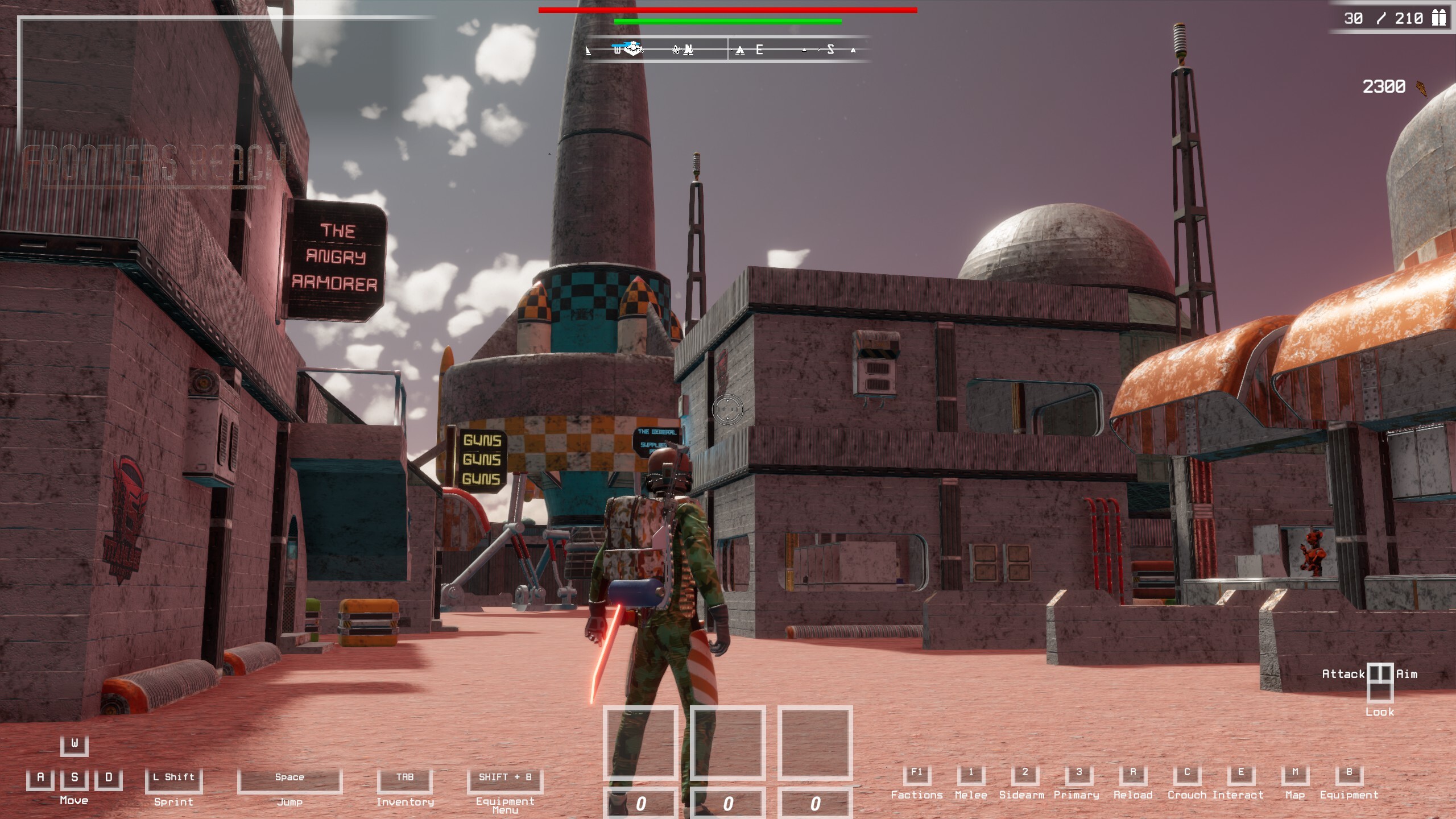 Frontiers Reach : Mercenaries screenshot 2