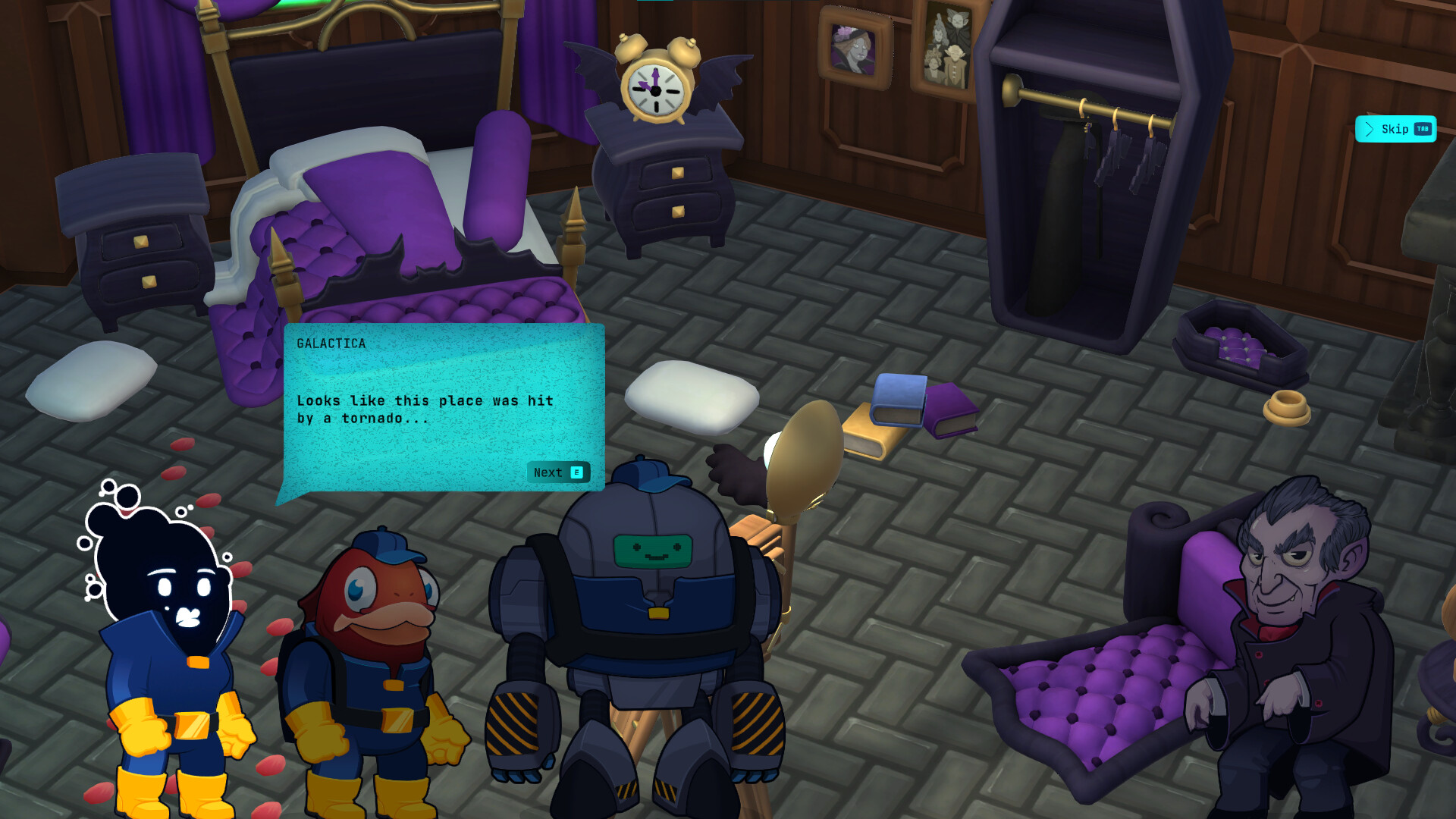 Galaxy Cleaners: Dracula's Castle screenshot 2