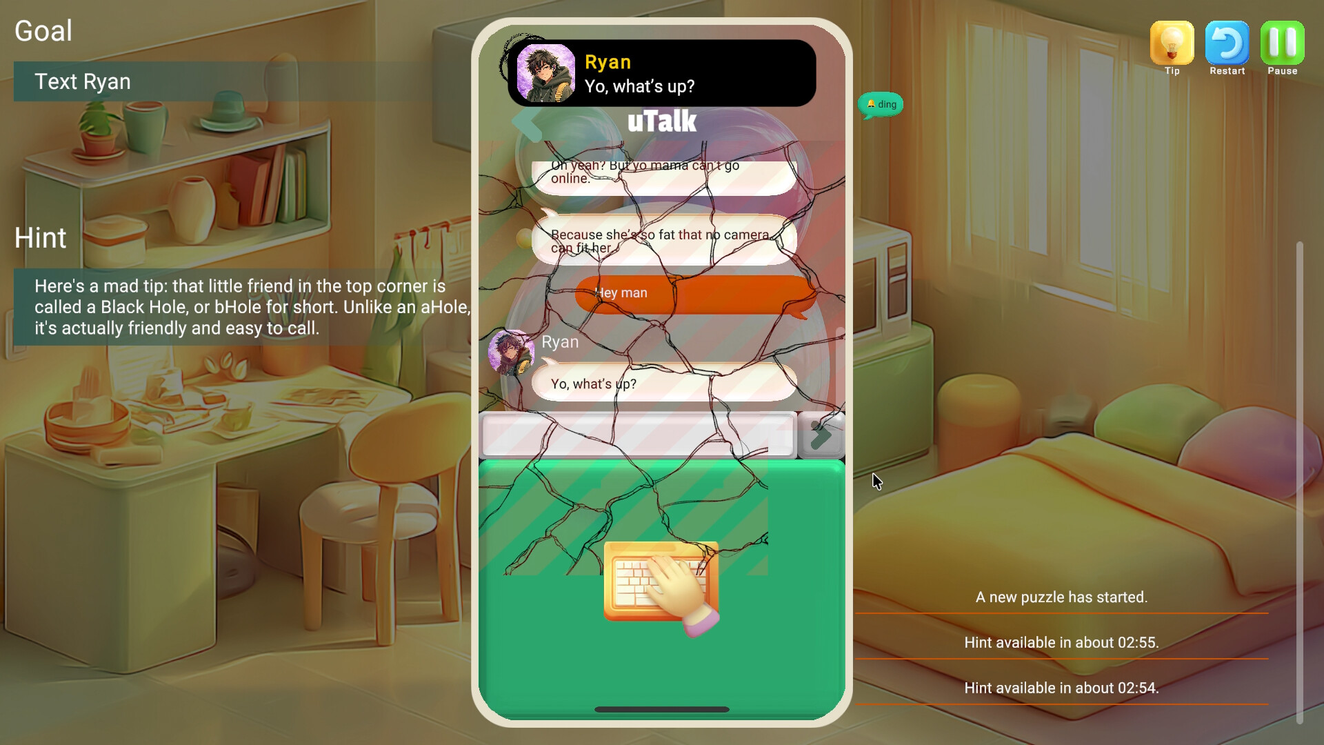 Smashing My Phone: Broken-Screen Diaries screenshot 2