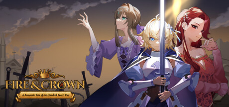 Cover art from Fire & Crown: A Romantic Tale of the Hundred Years' War
