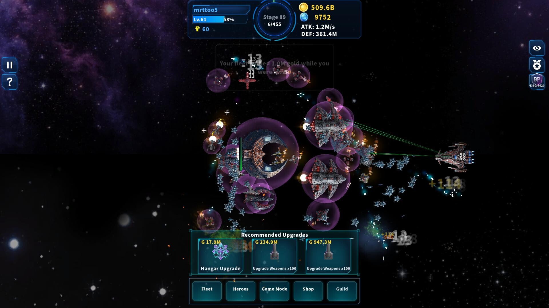 Idle Starfleet trailer