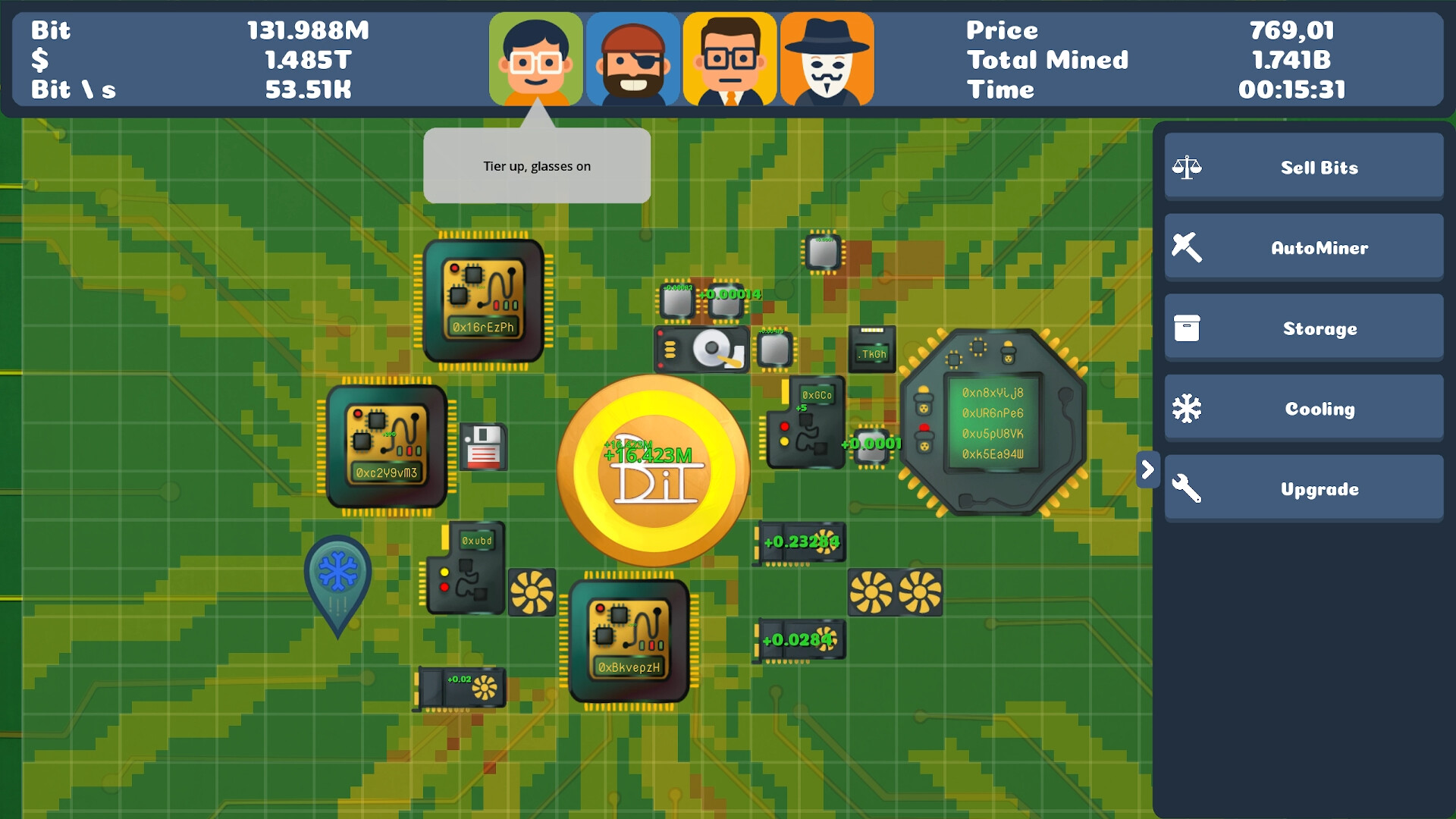 Bit Mine Clicker screenshot 2