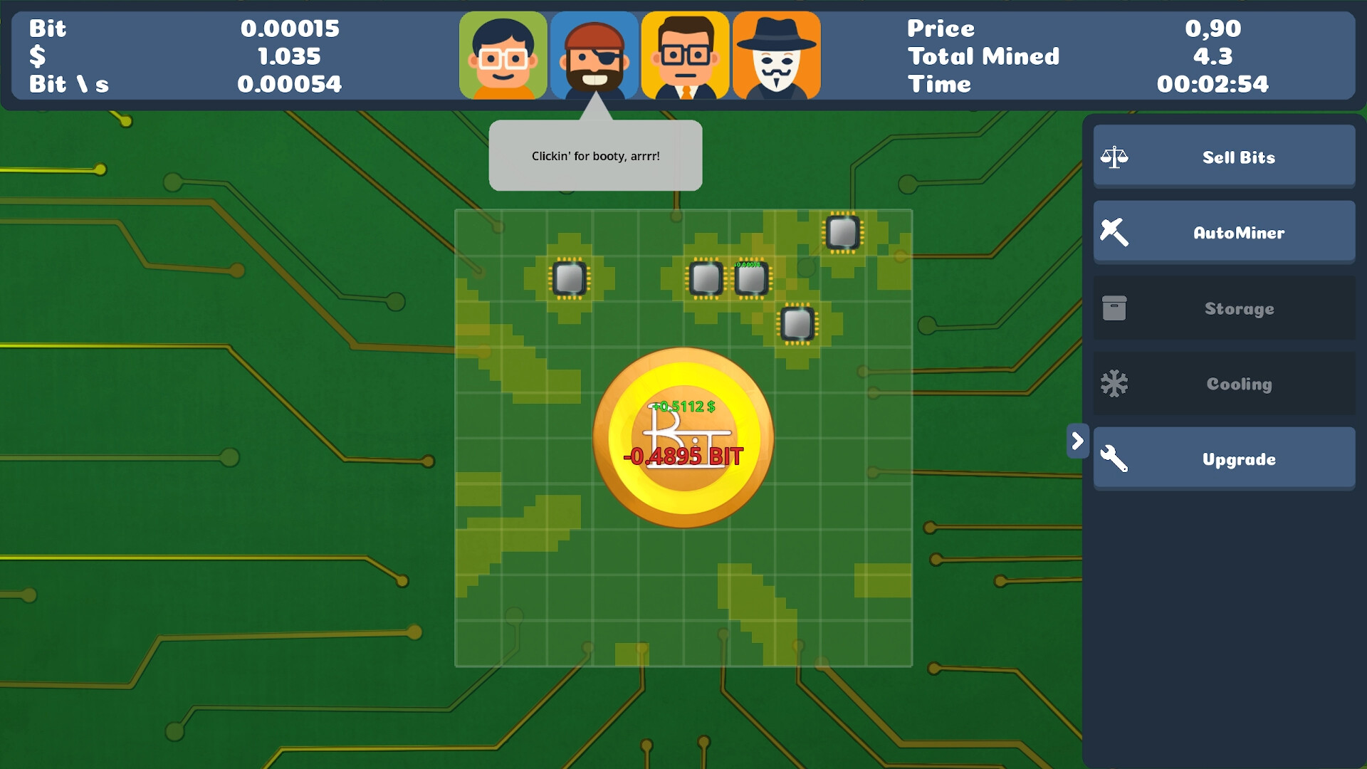 Bit Mine Clicker screenshot 4