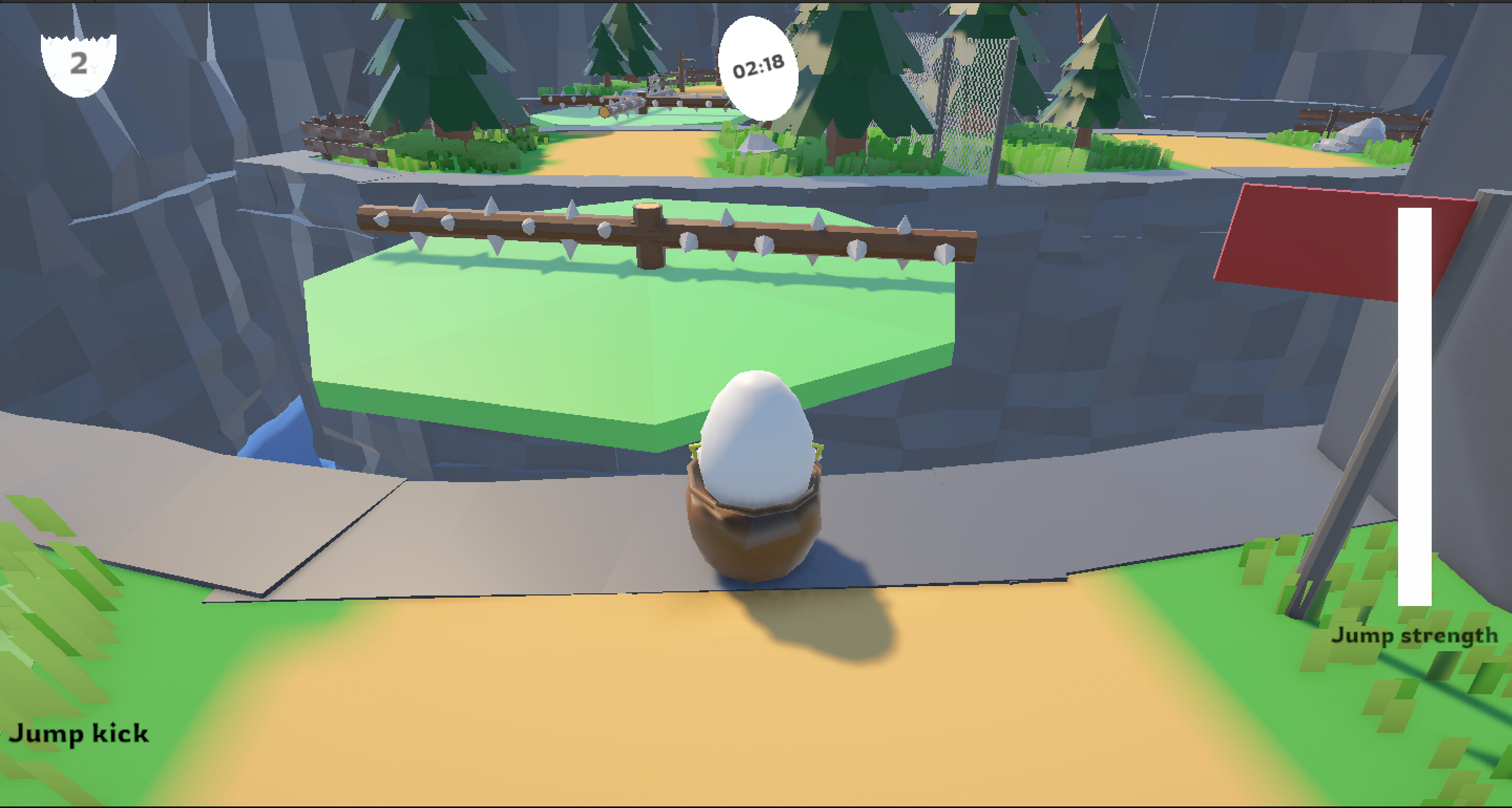 Don't break the Egg trailer