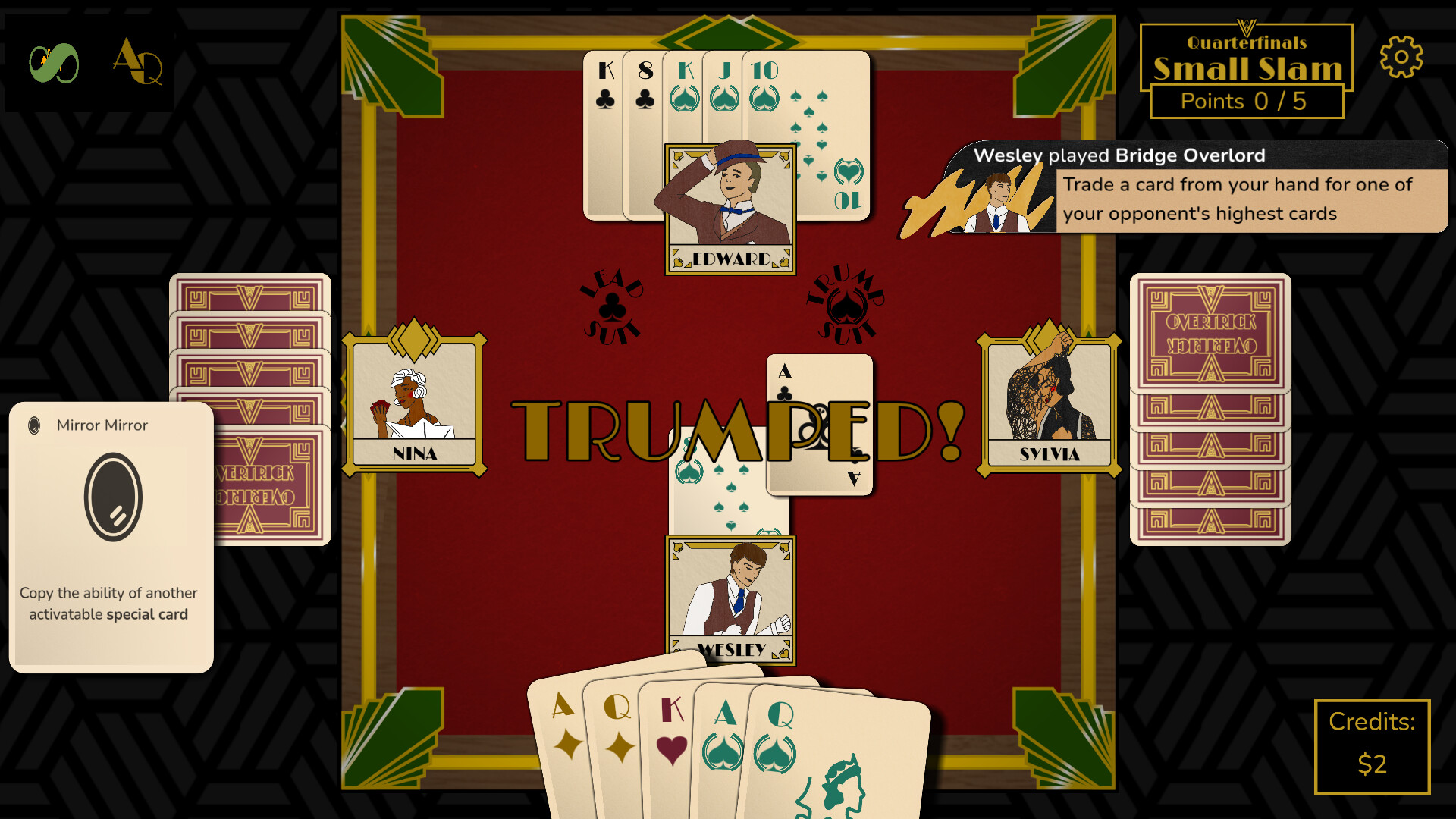Overtrick screenshot 2