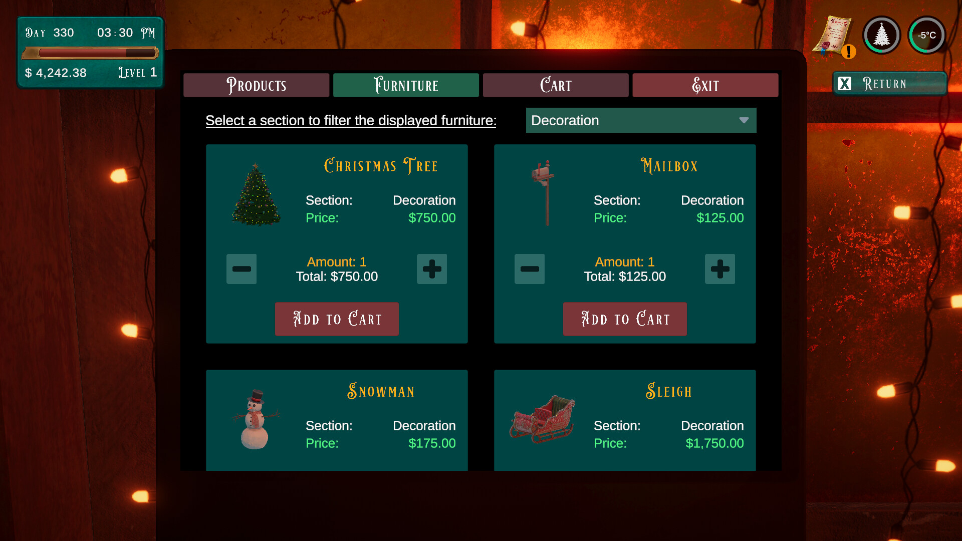 The Christmas Bakeshop screenshot 5