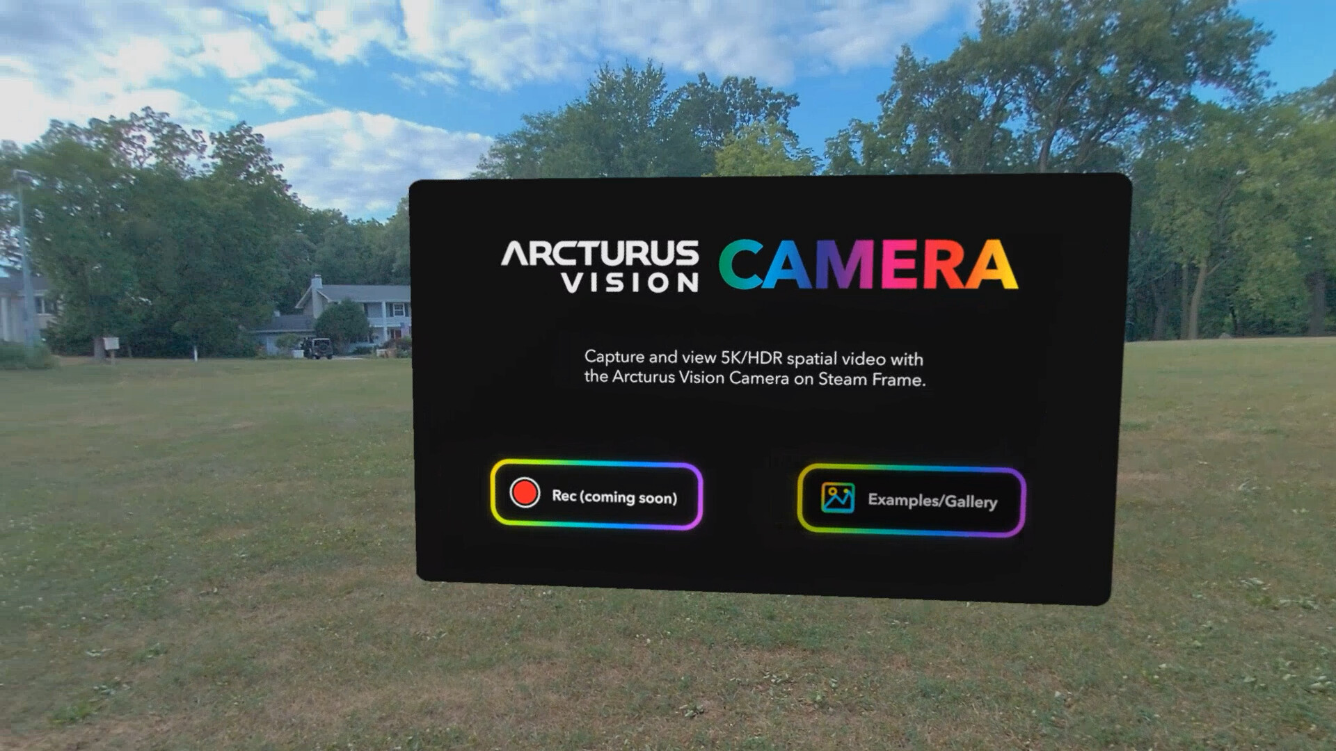 Arcturus Vision Camera trailer