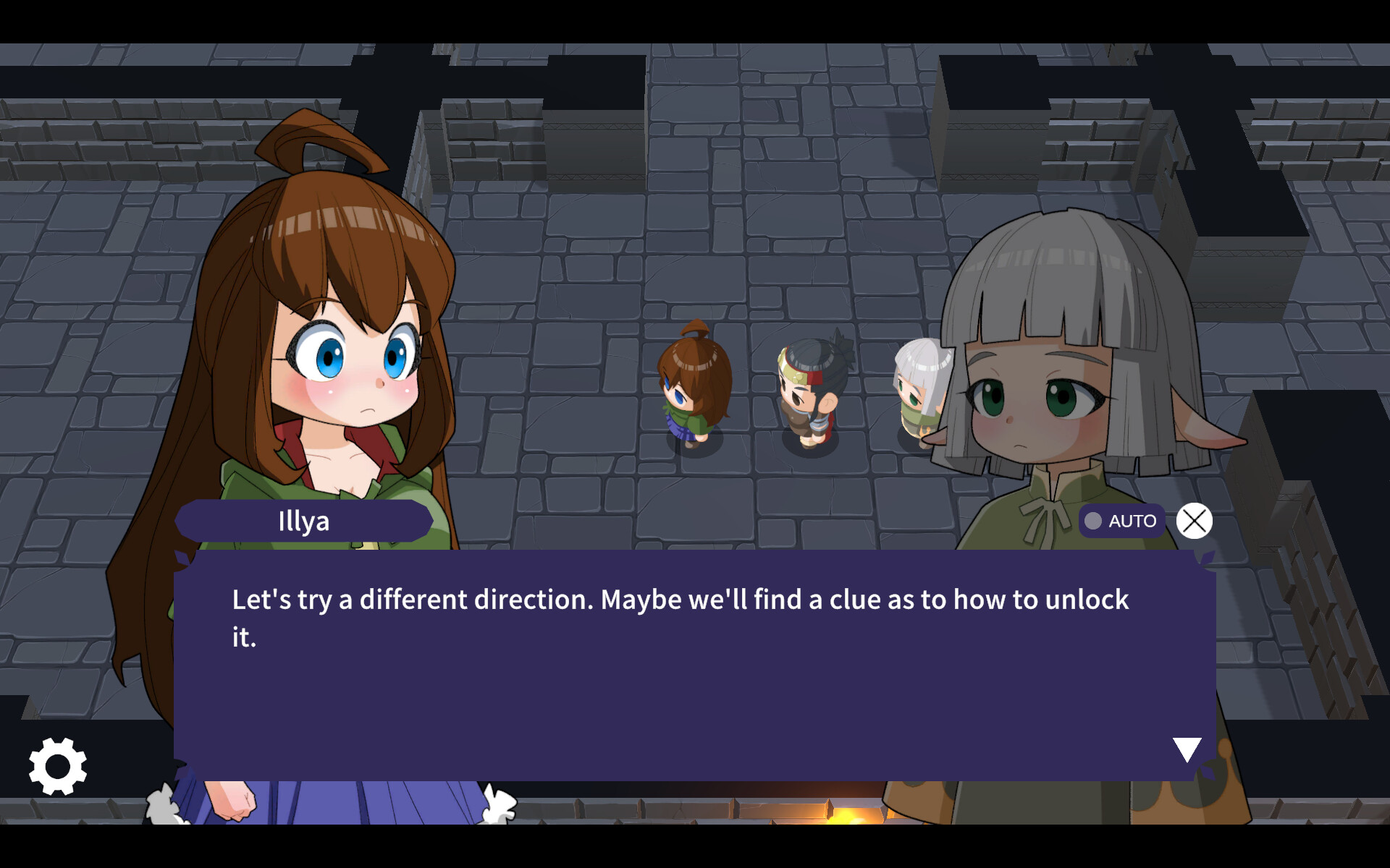 Mystery of the Mysterious Futayuri Mystery Dungeon screenshot 2