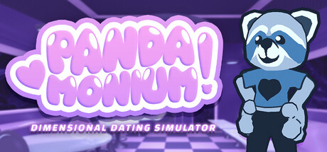 Cover art from Pandamonium! Dimensional Dating Sim