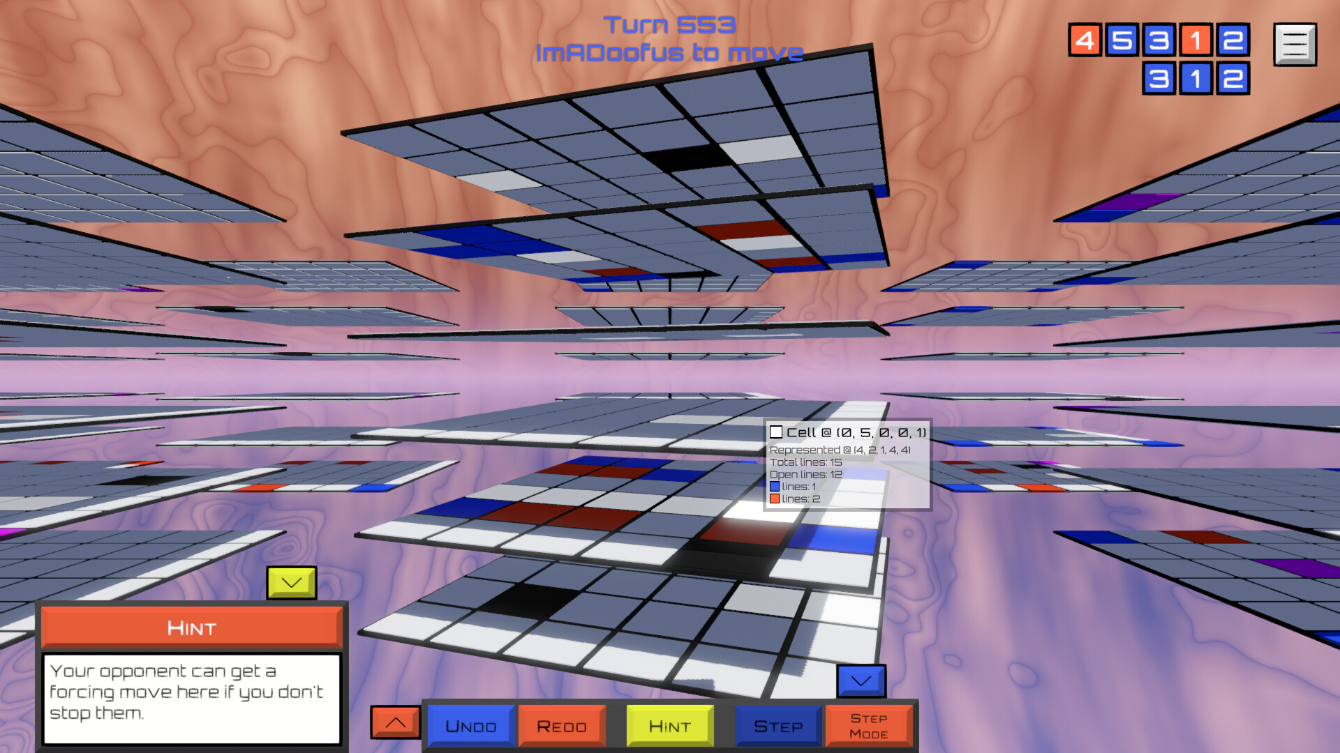 Tic-Tac-Toe Dimensions screenshot 4
