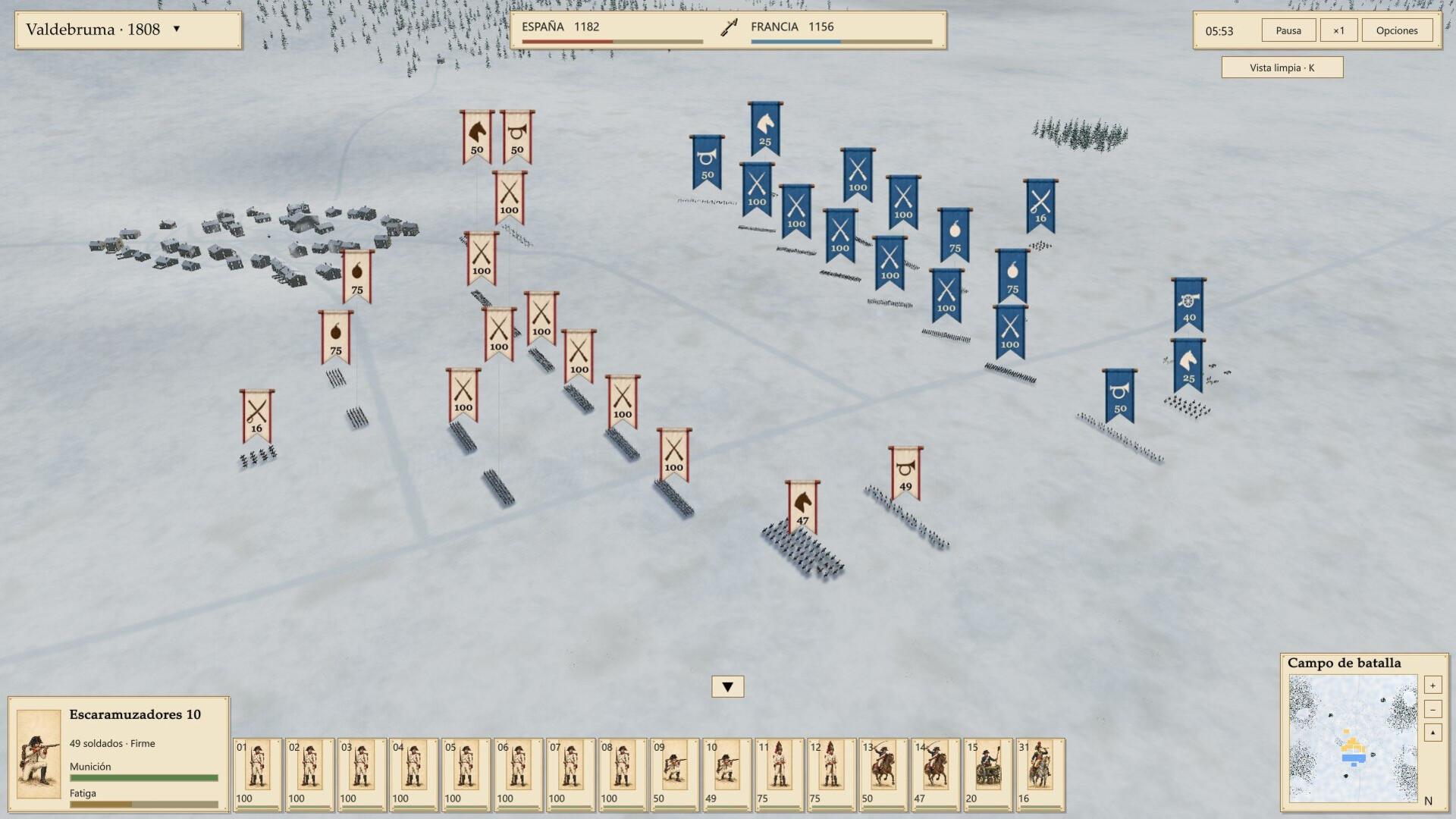 War History: Napoleon in Spain screenshot 4