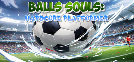 Cover art from Balls souls: Hardcore platformer