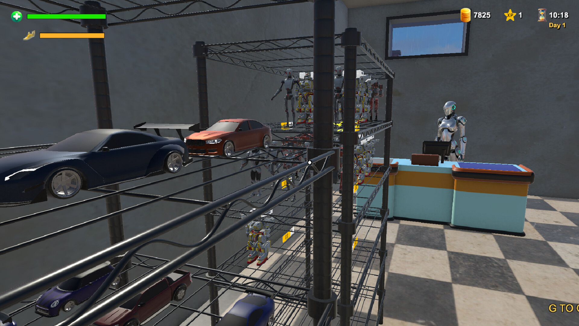 AI TALK 33 Car Robot Modavuj Market Simulator screenshot 5