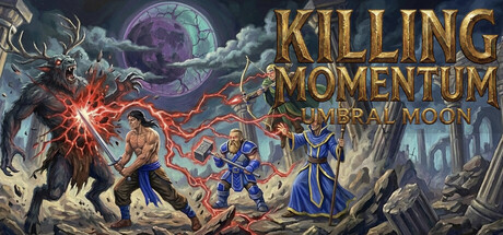 Cover art from Killing Momentum: Umbral Moon