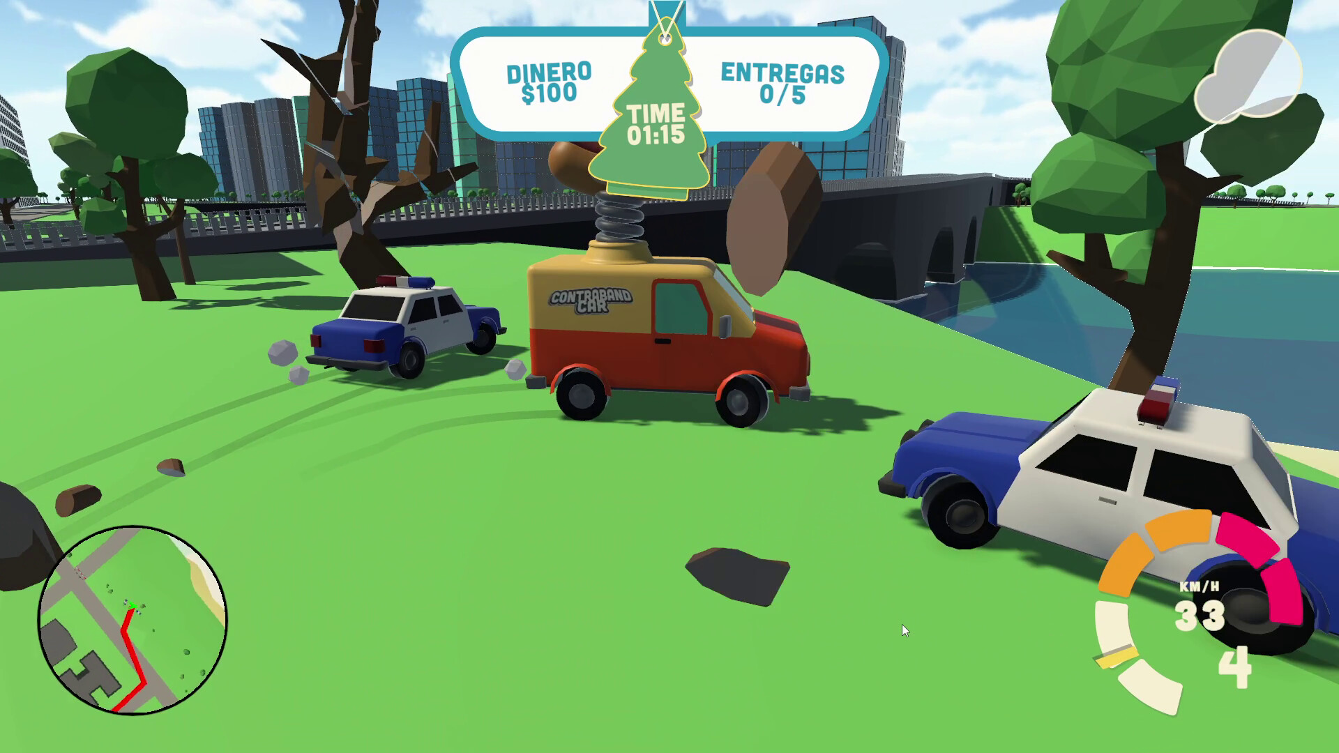 Contraband Car trailer