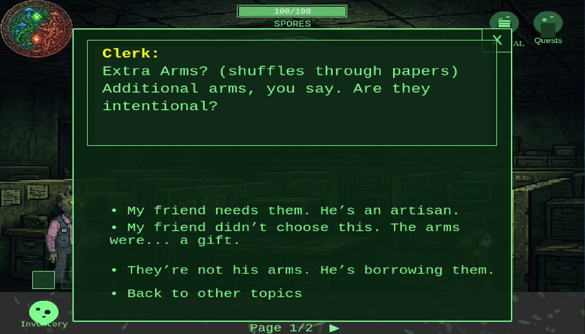 Upper Morkezela: A Weird Game screenshot 2