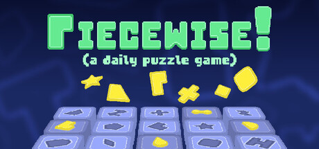 Cover art from Piecewise! by ./badgames.zip (a daily puzzle game!)