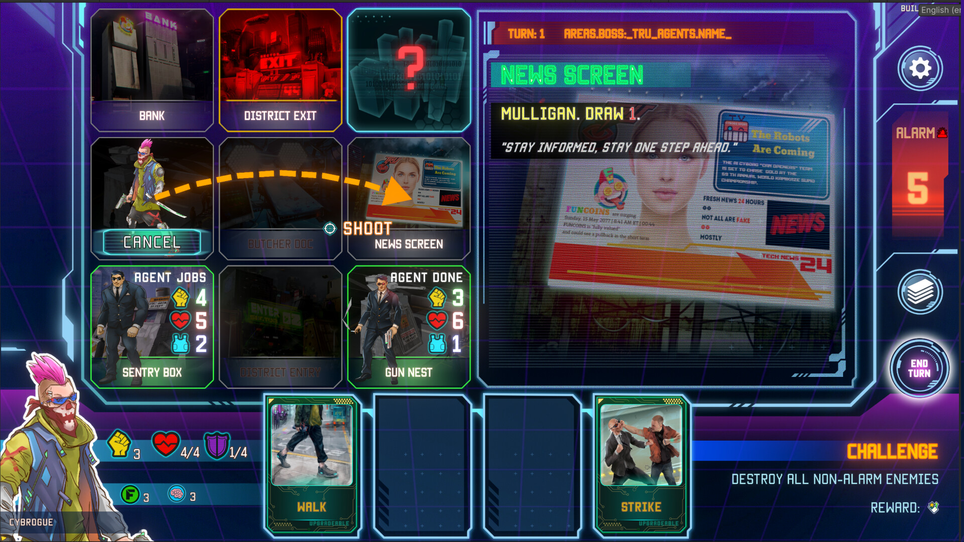 Cybrogue screenshot 2