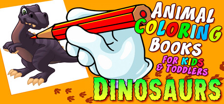 Animal Coloring Books for Kids & Toddlers - Dinosaurs