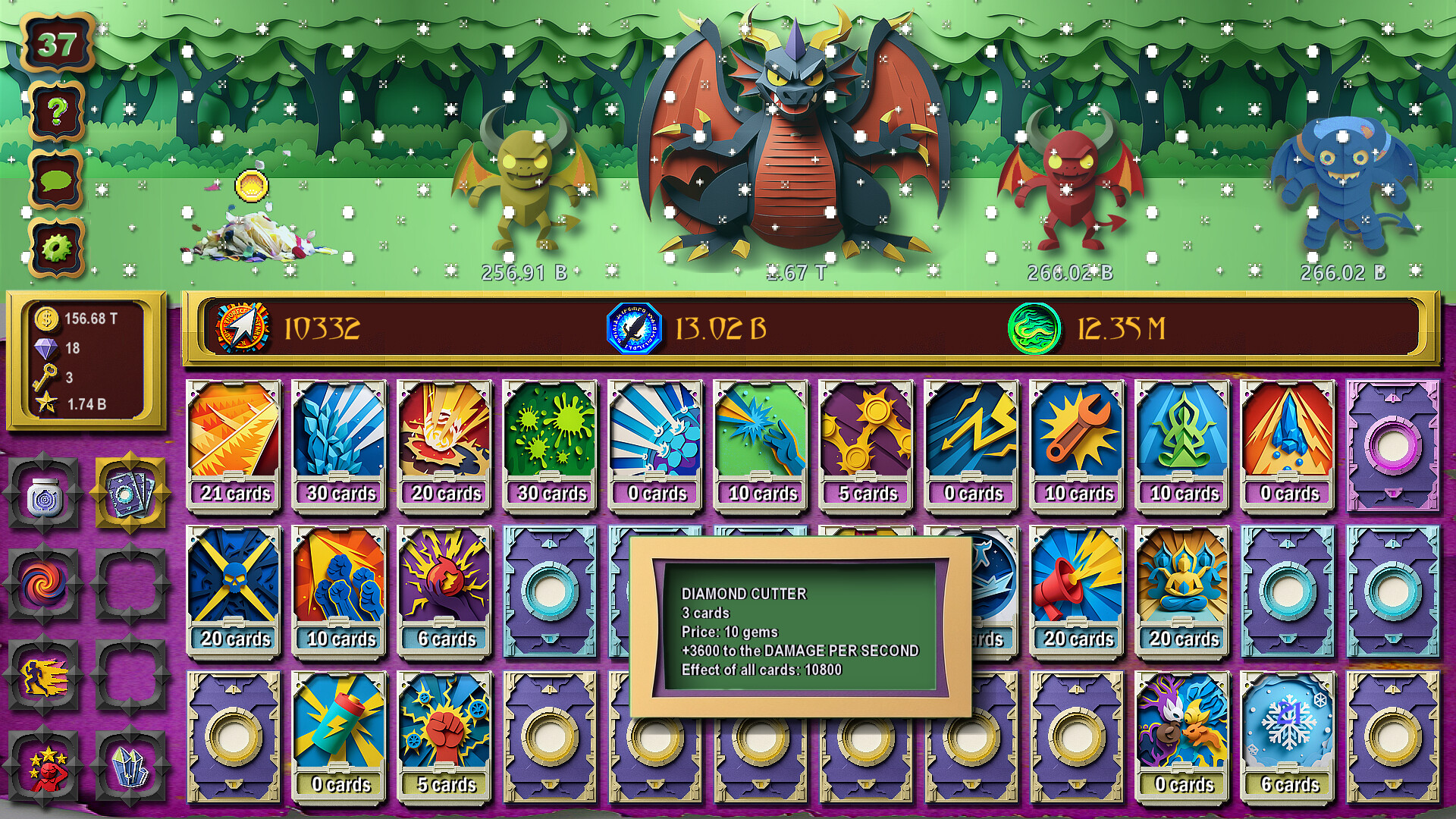 Card Storm Idle HD screenshot 3