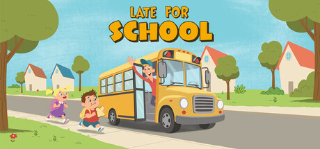 Cover art from Late for School
