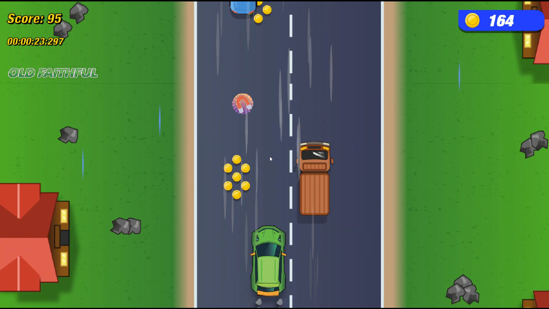 Mini Car Coin Collector trailer