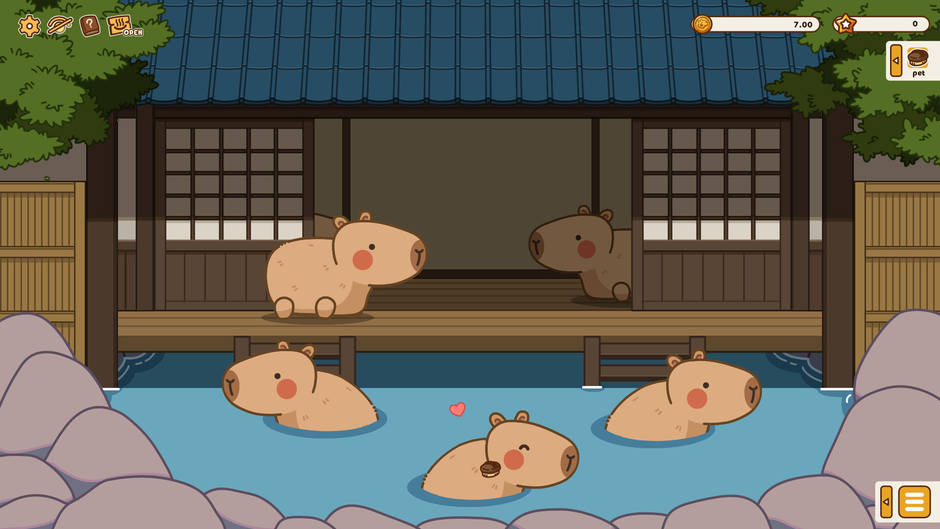 Capyon Onsen screenshot 1