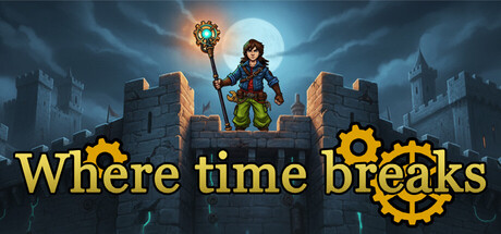 Cover art from Where time  breaks