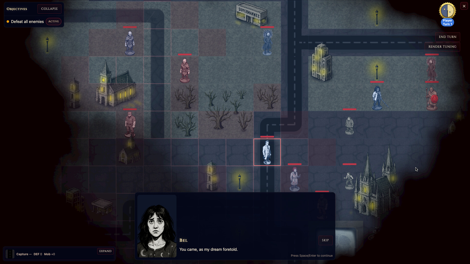 The Darker Night - Tactics screenshot 3