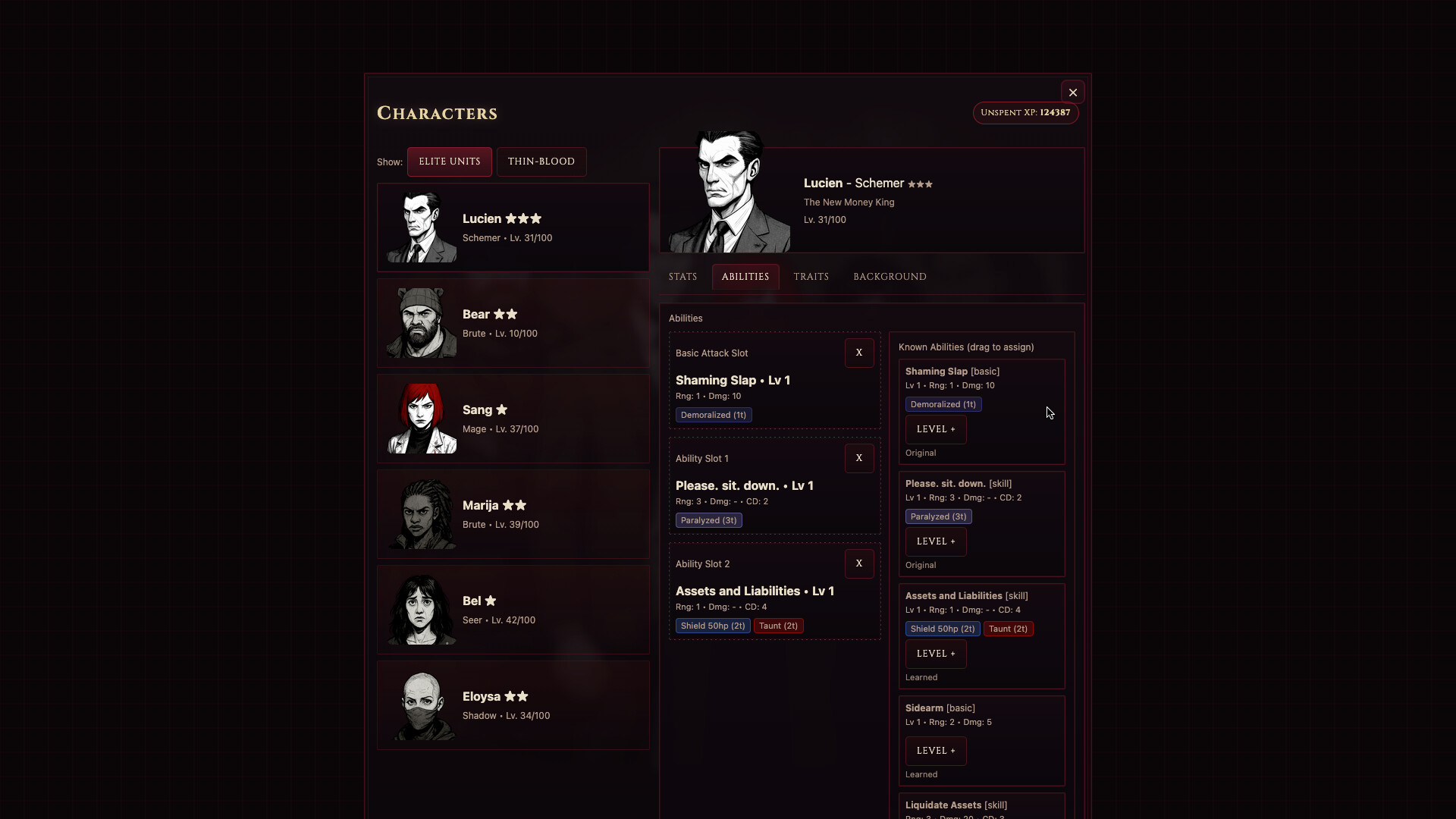The Darker Night - Tactics screenshot 2